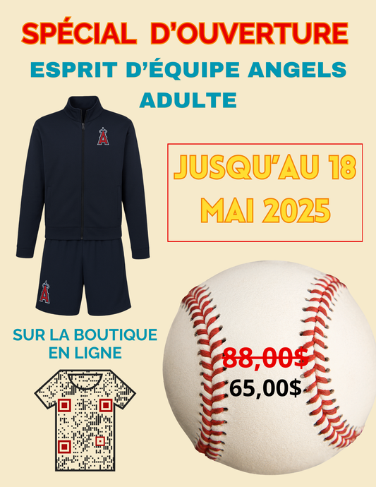 BUNDLE-  Esprit d’équipe  Angels ADULTE ⚾ - Impression J'en ai plein ma tasse