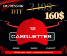 Le classic Hat Pack / 12 Casquettes stylées - Impression J'en ai plein ma tasse