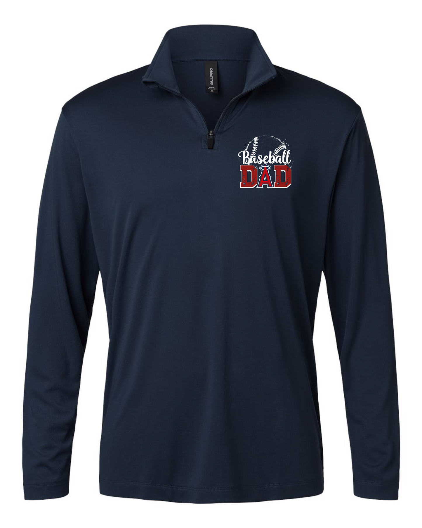 Manche Longue Zip 1/4 - BASEBALL DAD