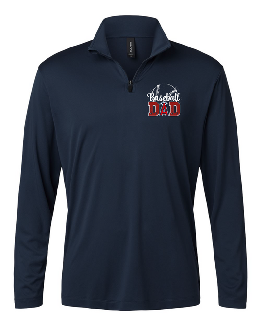Manche Longue Zip 1/4 - BASEBALL DAD