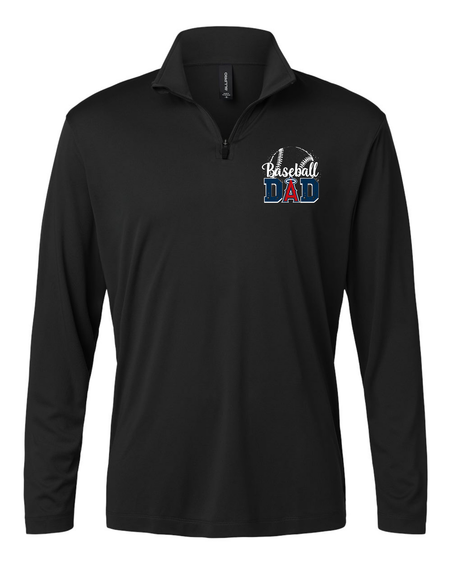 Manche Longue Zip 1/4 - BASEBALL DAD