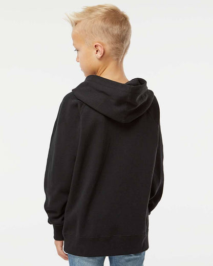 Coton ouaté à capuchon raglan en mélange spécial pour enfants - Impression J'en ai plein ma tasse
