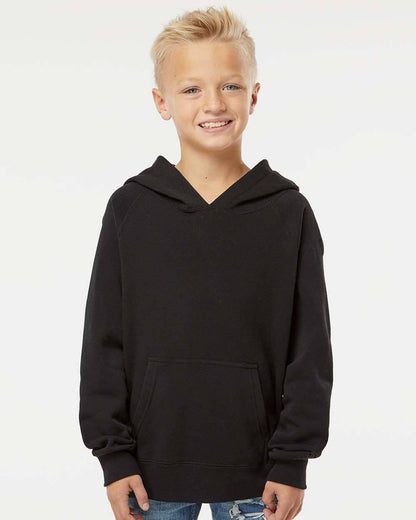 Coton ouaté à capuchon raglan en mélange spécial pour enfants - Impression J'en ai plein ma tasse