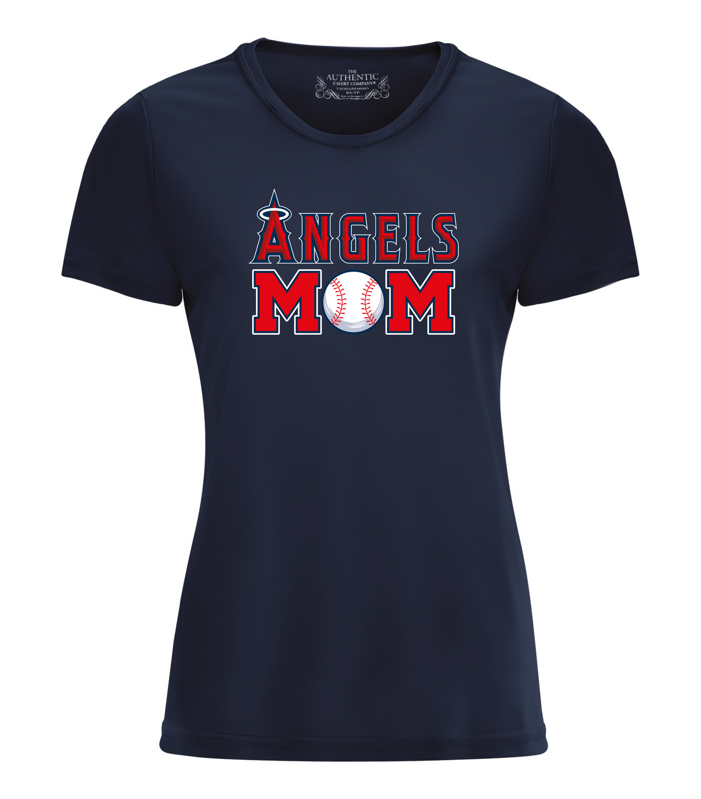 T-shirt col rond FEMME -ANGELS MOM
