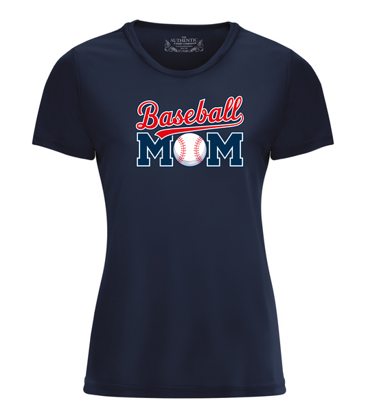 T-shirt col rond FEMME -BASEBALL MOM