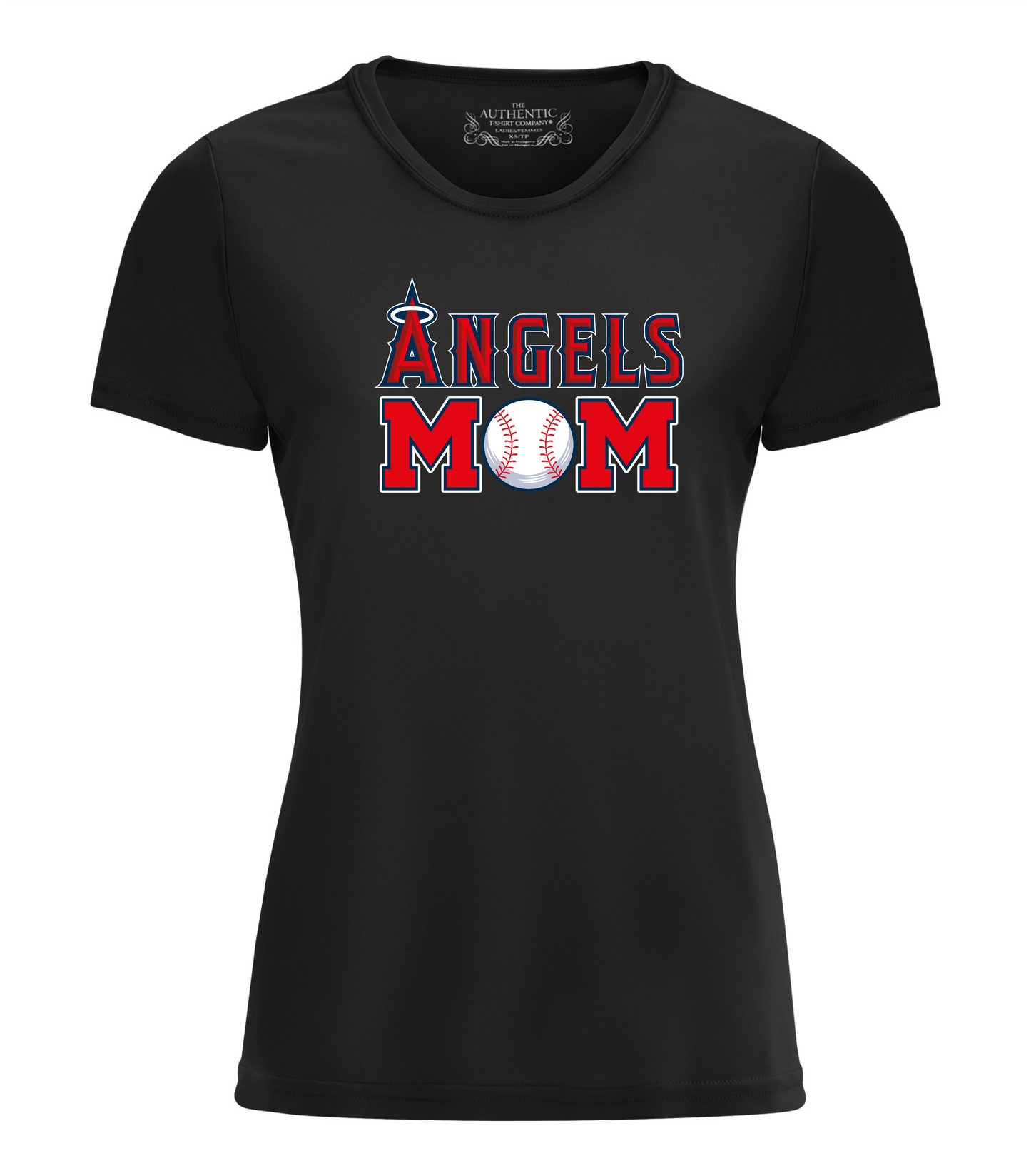 T-shirt col rond FEMME -ANGELS MOM