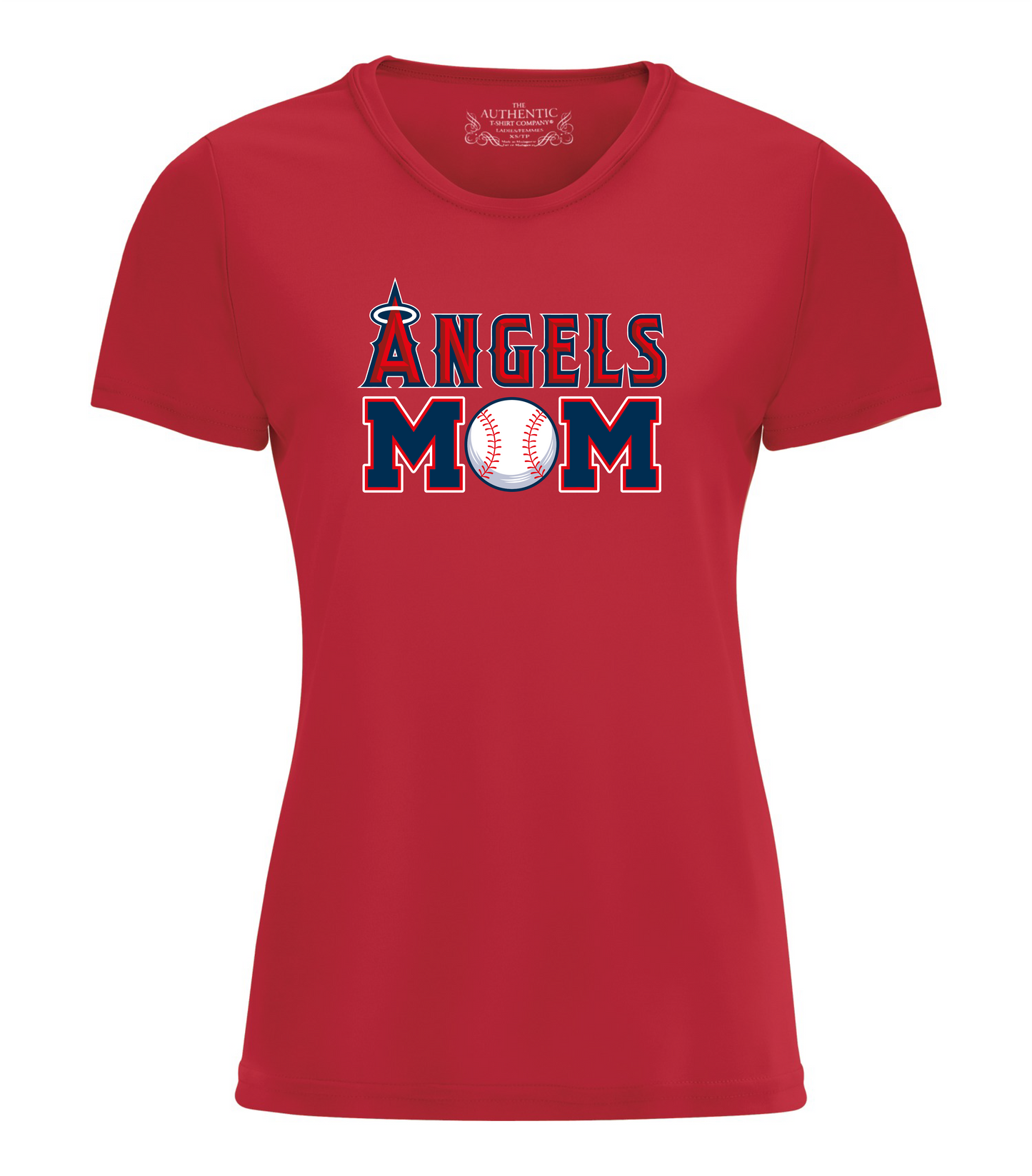 T-shirt col rond FEMME -ANGELS MOM