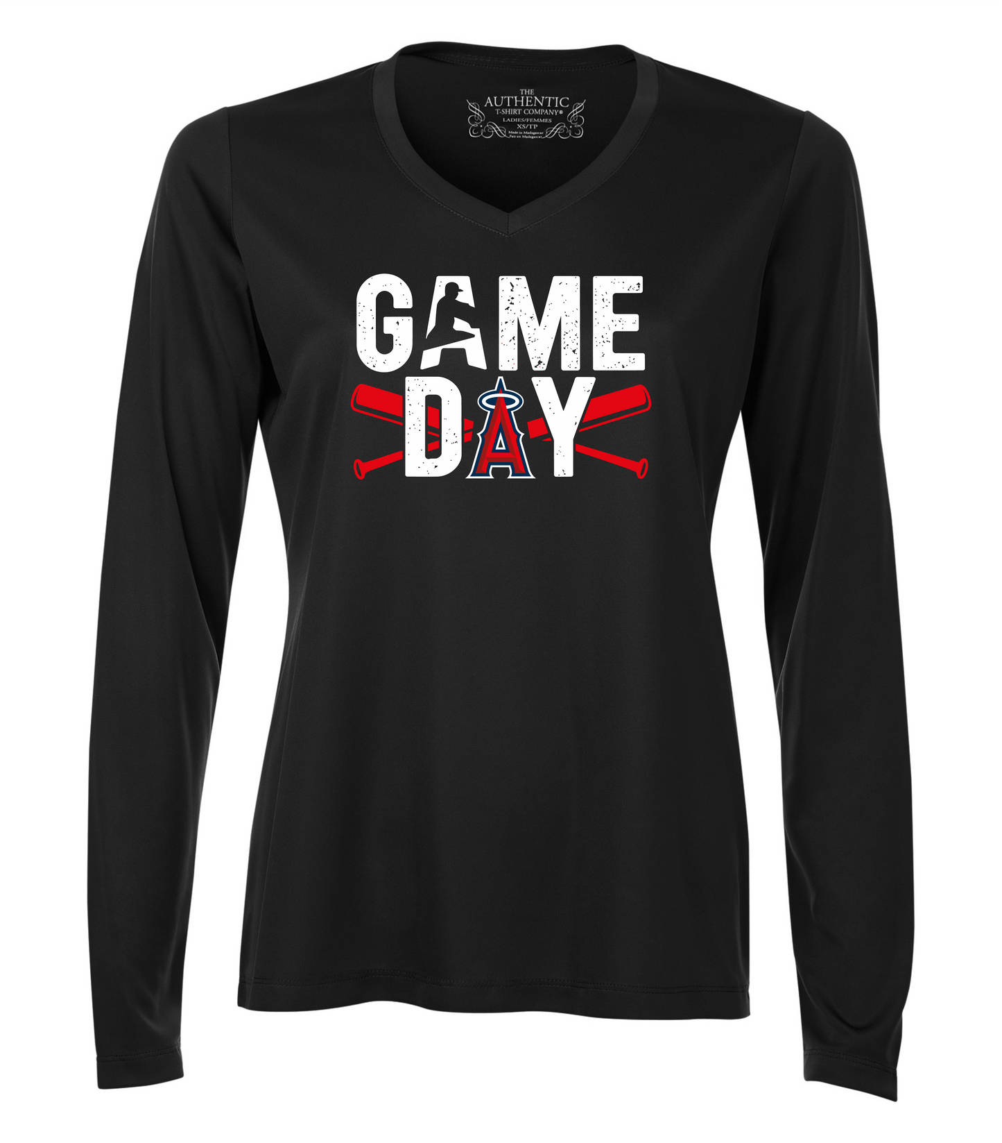 Manche longues col V FEMME - GAME DAY