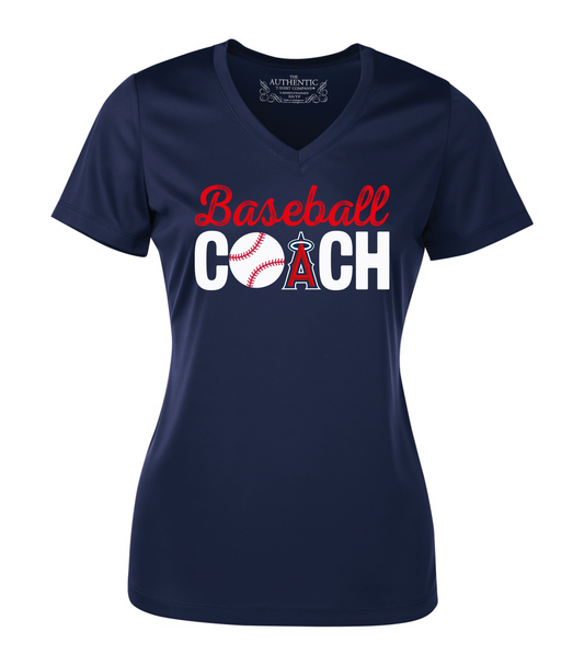T-shirt col V FEMME -COACH