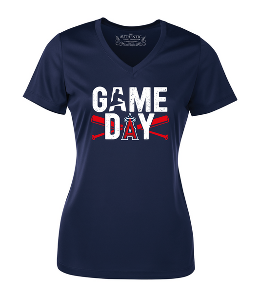 T-shirt col V FEMME -GAME DAY
