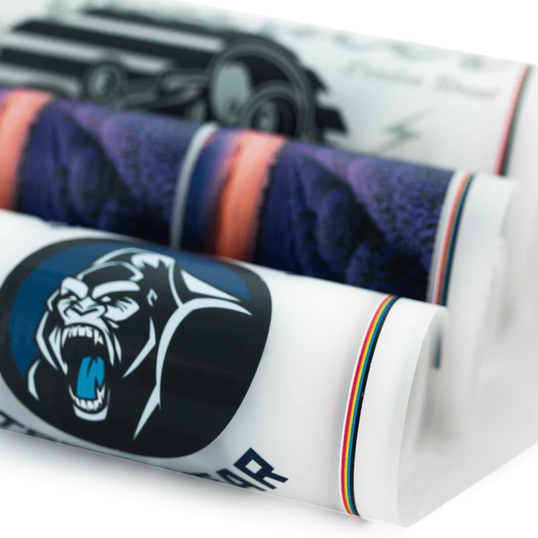 xemple de transfert DTF imprimé avec couleurs éclatantes sur textile