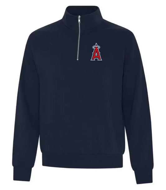 SWEAT-SHIRT POLAIRE 1/4 ZIP AU QUOTIDIEN. - Impression J'en ai plein ma tasse